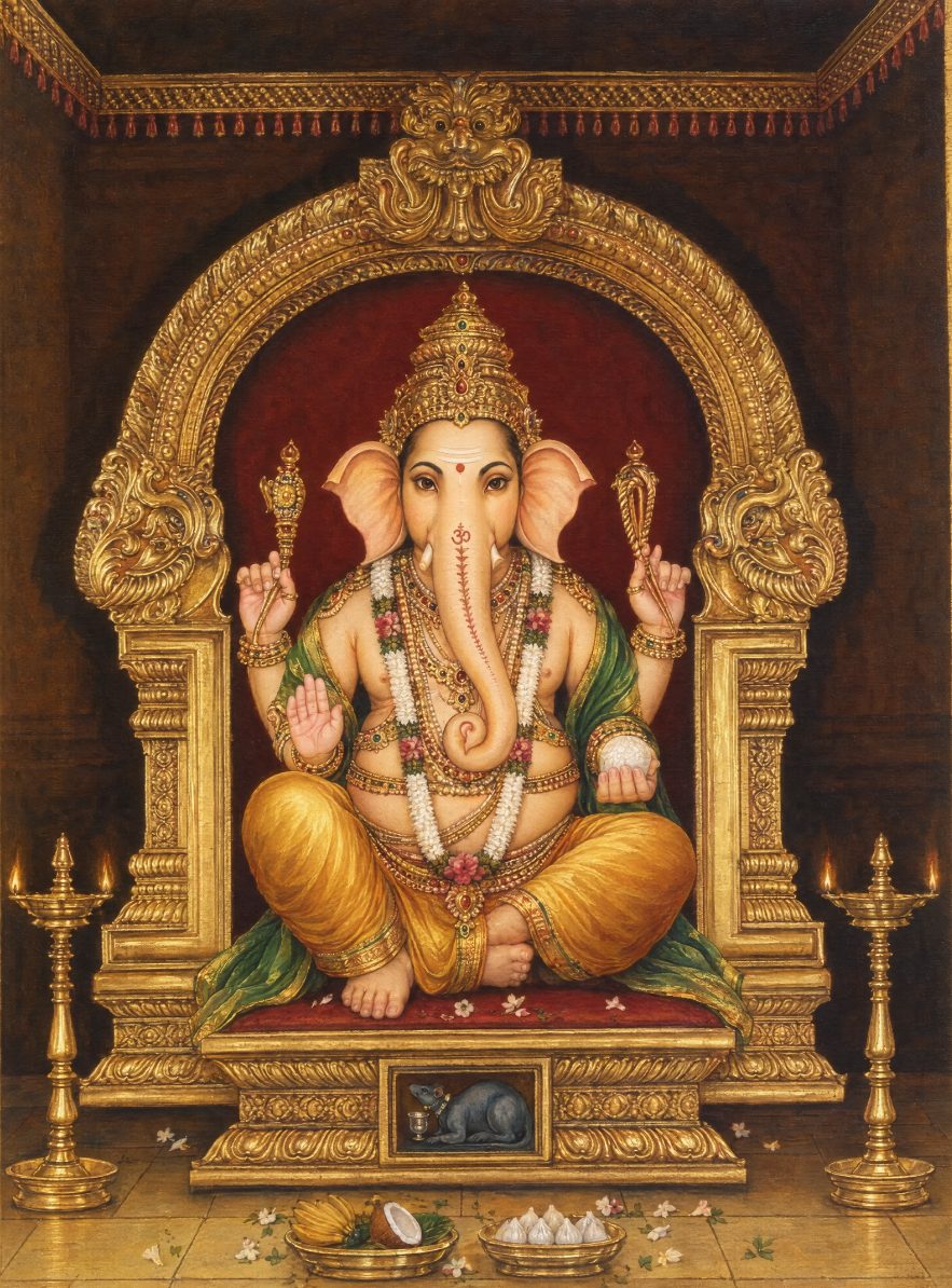 Ganesha Art Print