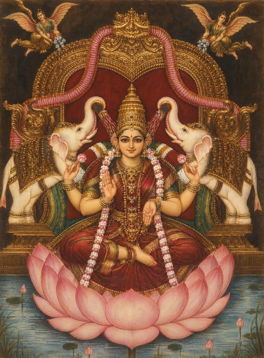 Goddess Laxmi Art Print