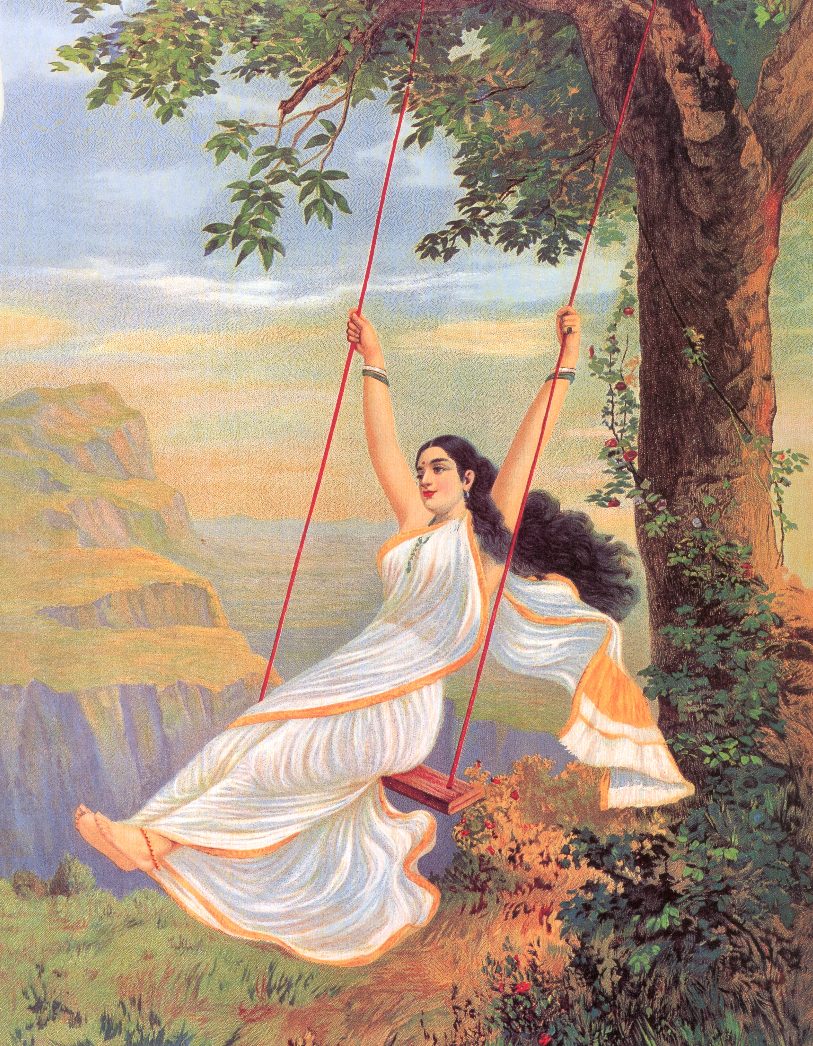 Woman on a Swing